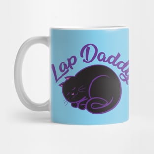 Lap Daddy (black cat) Mug